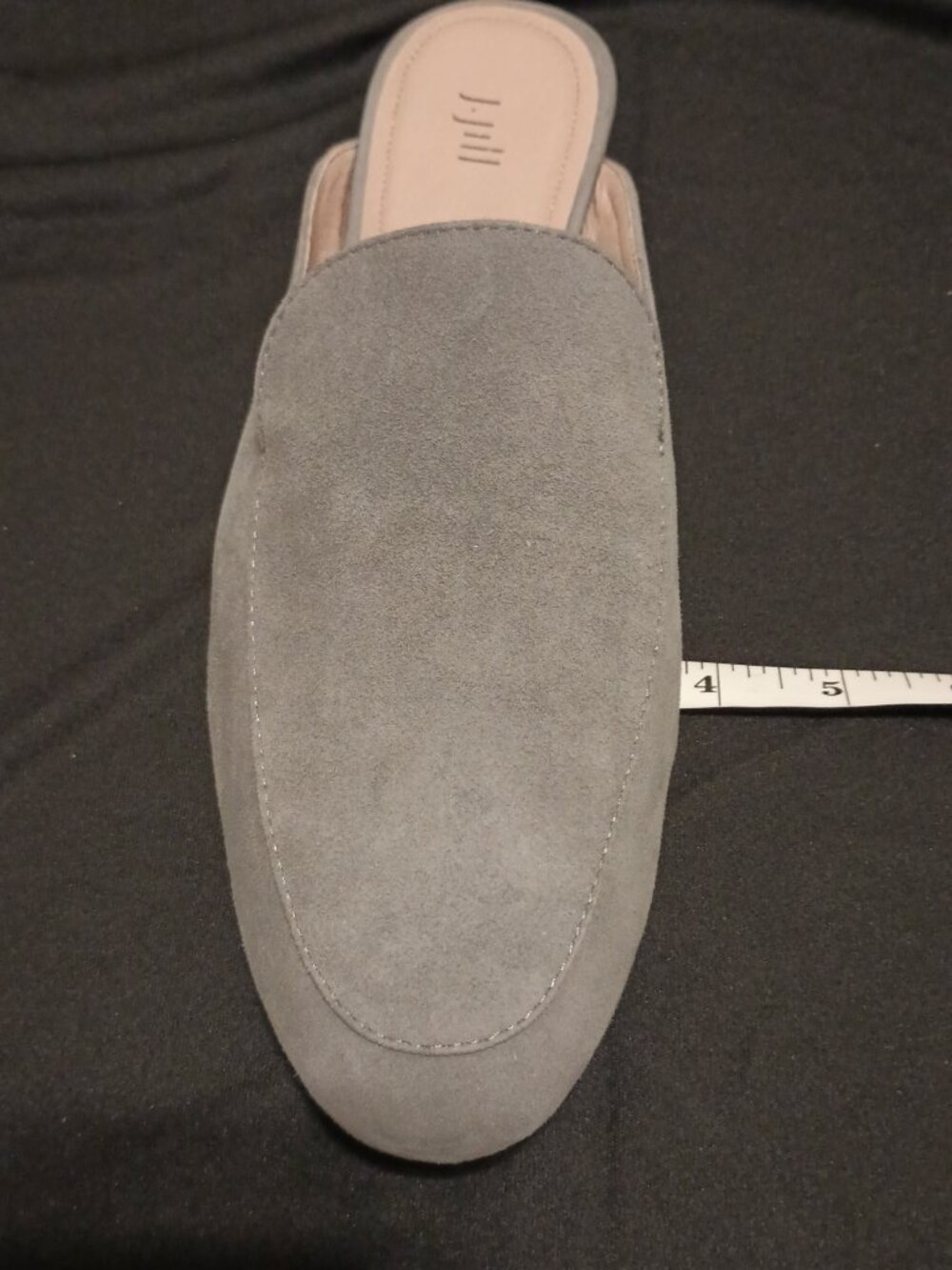 J. Jill Size 10 Gray Suede Slip-on Mules (NWOB) - Picture 9 of 10